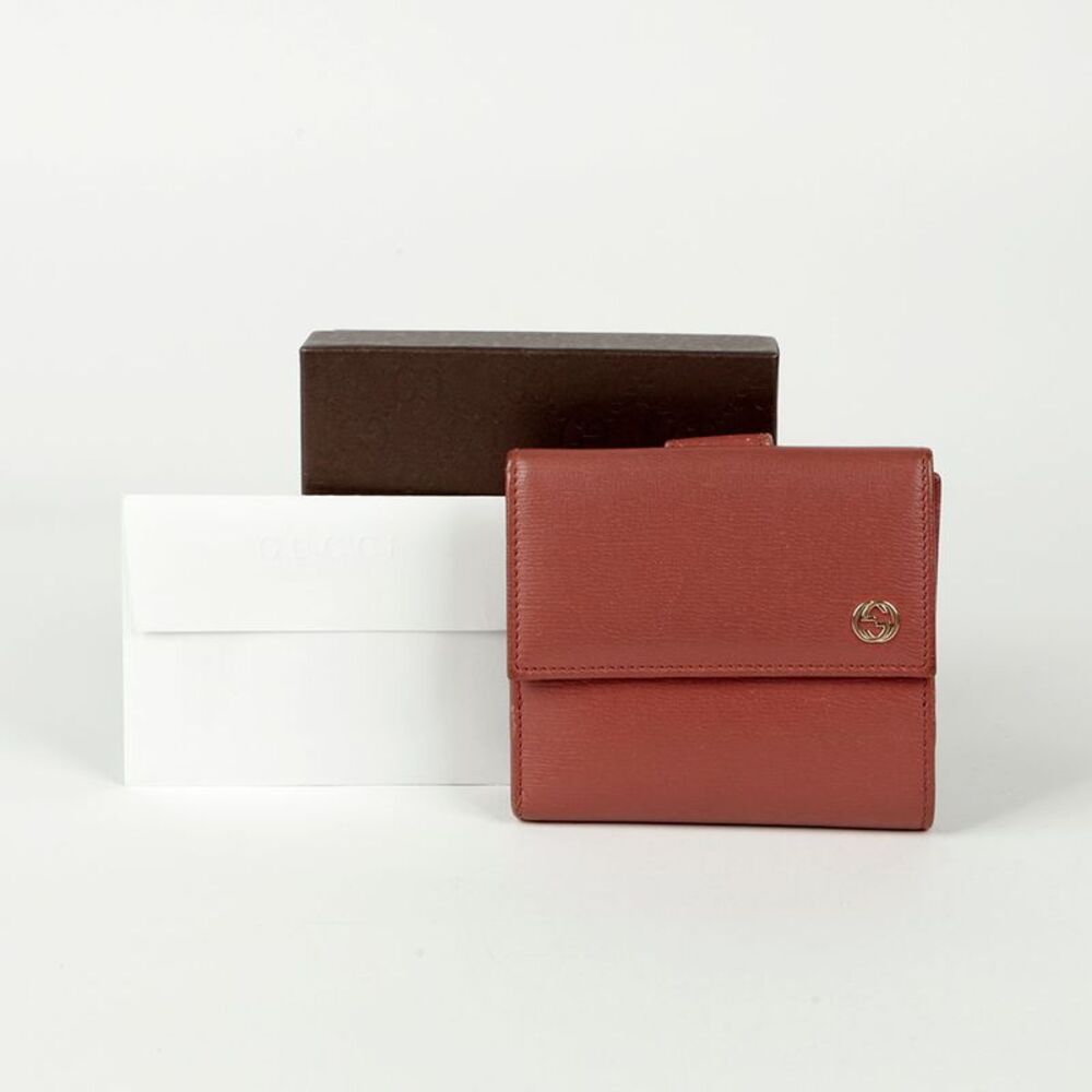 Interlocking Flap Medium Wallet - Picture 1 of 10